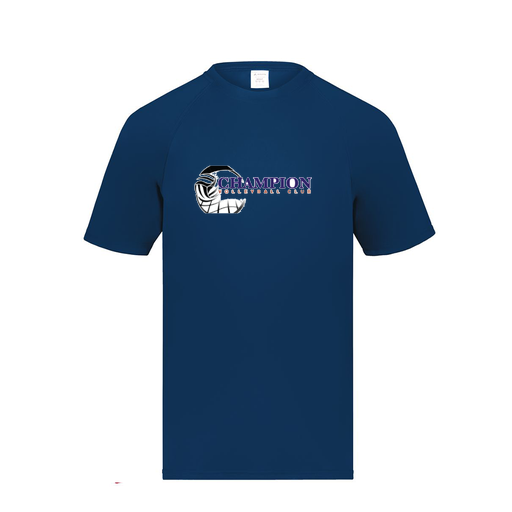 [2790.065.S-LOGO1] Men's Smooth Sport T-Shirt (Adult S, Navy, Logo 1)