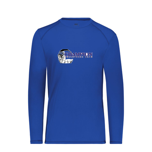[6846.060.S-LOGO1] Youth SoftTouch Long Sleeve (Youth S, Royal, Logo 1)