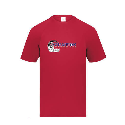 [2791.083.S-LOGO1] Youth Smooth Sport T-Shirt (Youth S, Red, Logo 1)