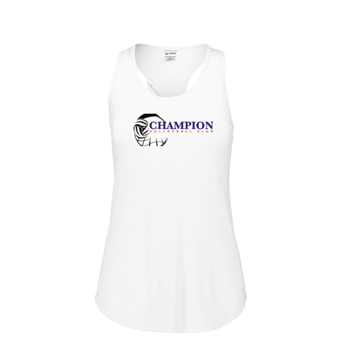 [3078.005.S-LOGO1] Ladies Tri Blend Tank Top (Female Adult S, White, Logo 1)