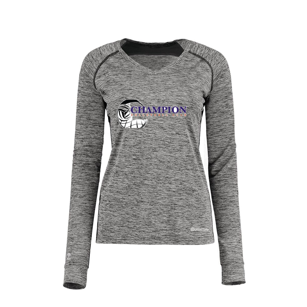 Ladies Electric Long Sleeve Shirt