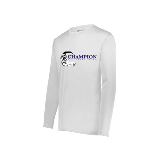 [222822.005.XS-LOGO1] Men's LS Smooth Sport Shirt (Adult XS, White, Logo 1)